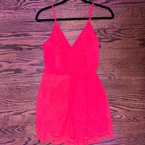 Japan red romper